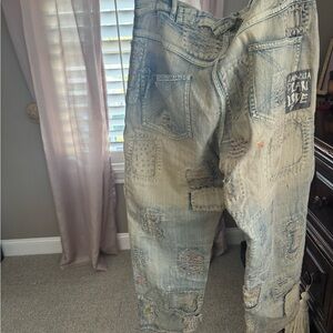 Light Blue Patchwork women jeans